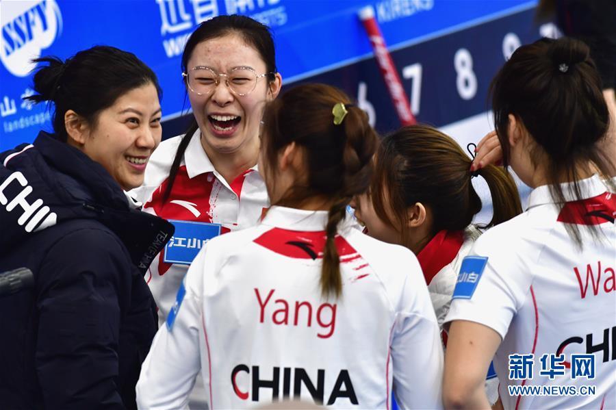 (體育)(3)冰壺——青海國際精英賽賽況